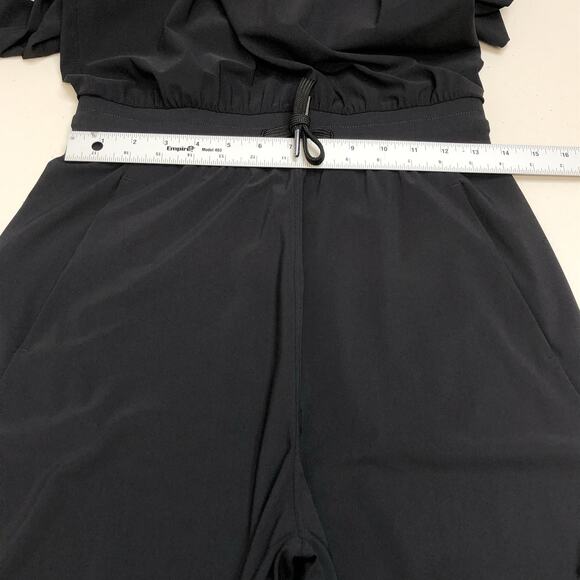 Sweaty Betty Women Jumpsuit Black Long Sleeve Boat Neck Size XS SB8506 - Picture 5 of 15
